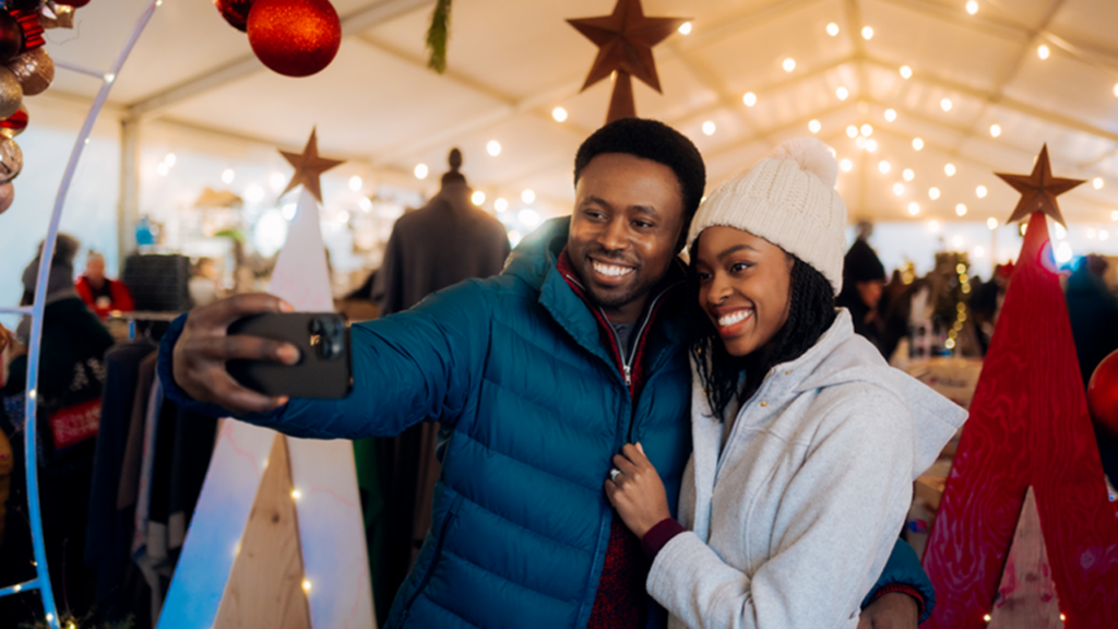 Couple At Market